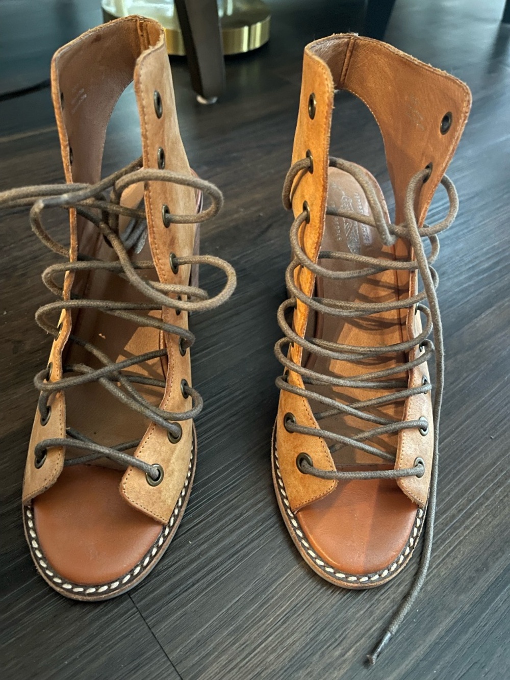 Jeffrey Campbell Lace up Sandals
